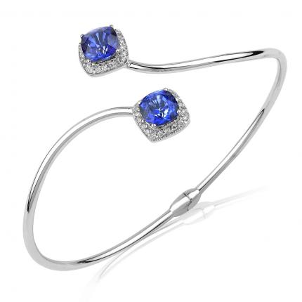 4.80 ct. Pırlanta Safir Bileklik
